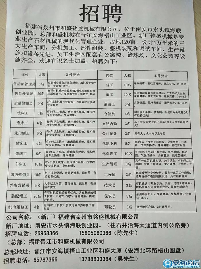 江阴利港招聘信息发布