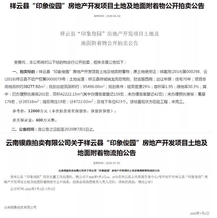 云南地产拍卖盛启：最新拍卖信息速览公告揭晓